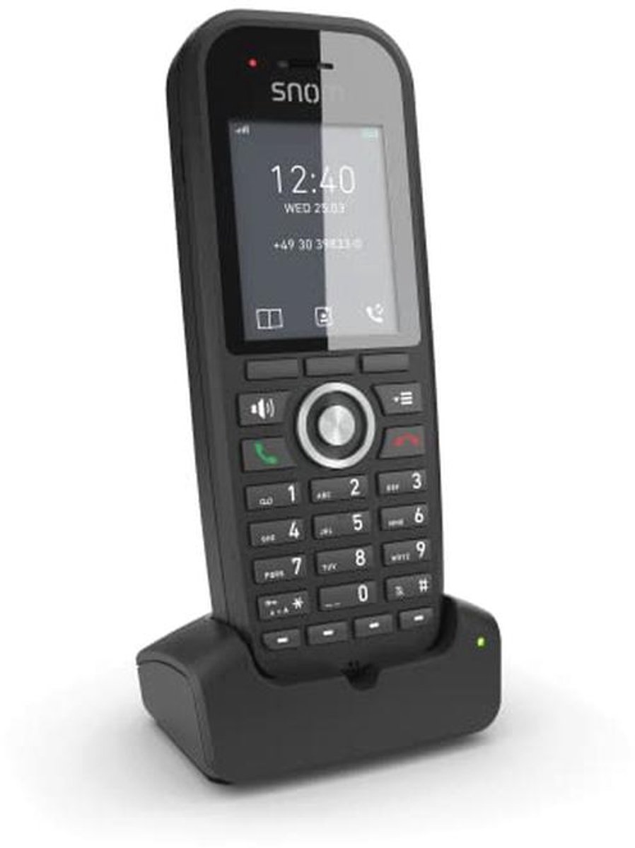Draadloze telefoon met kleurendisplay voor kantoor - Professionele DECT handset met lange batterijduur en snelkiesknoppen