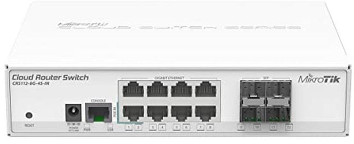 Netwerkswitch L3 Gigabit Ethernet 10/100/1000 met PoE ondersteuning