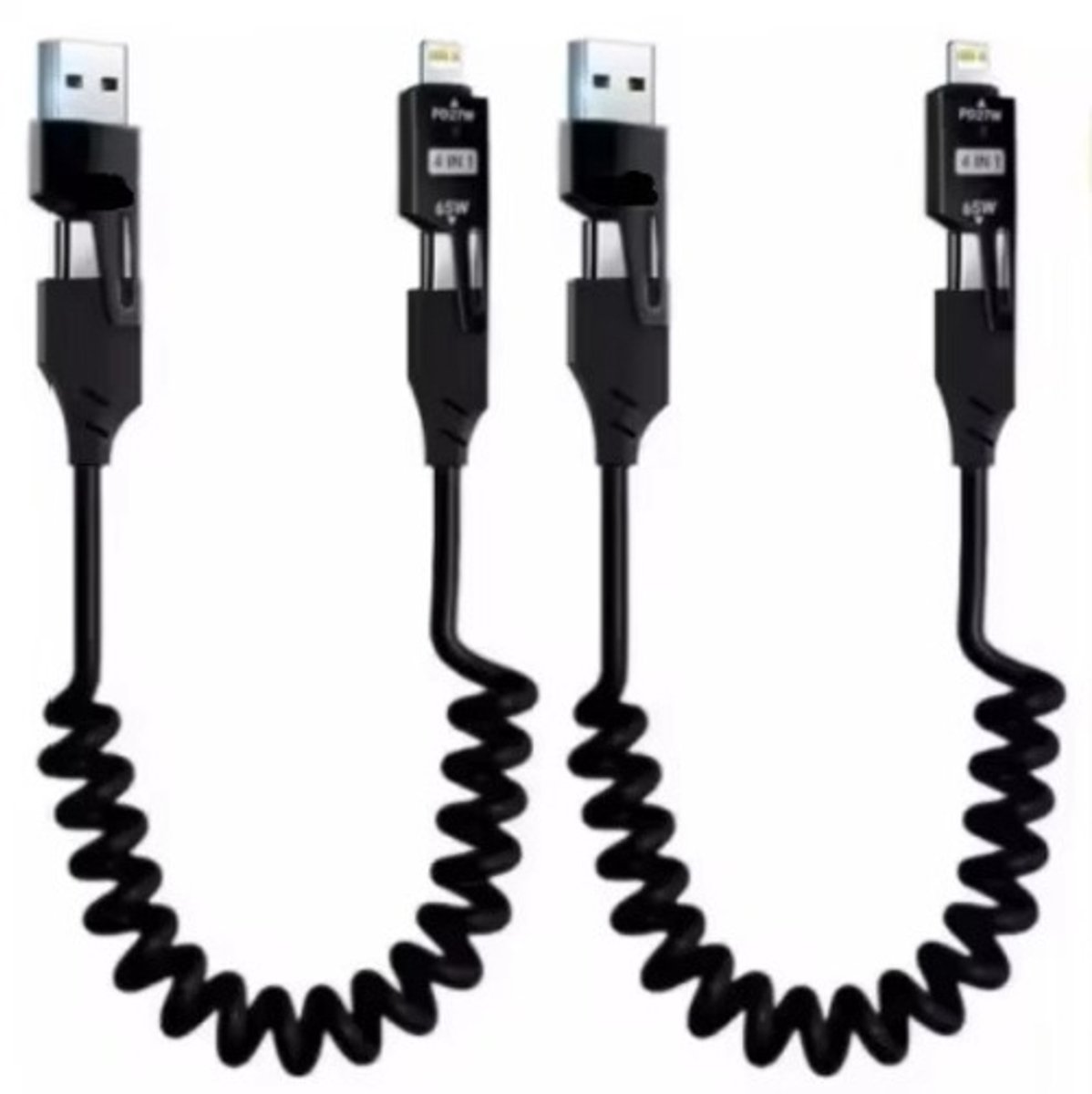 65W 4-in-1 Super Fast Charging Data Cable ( Unable to pick a color )