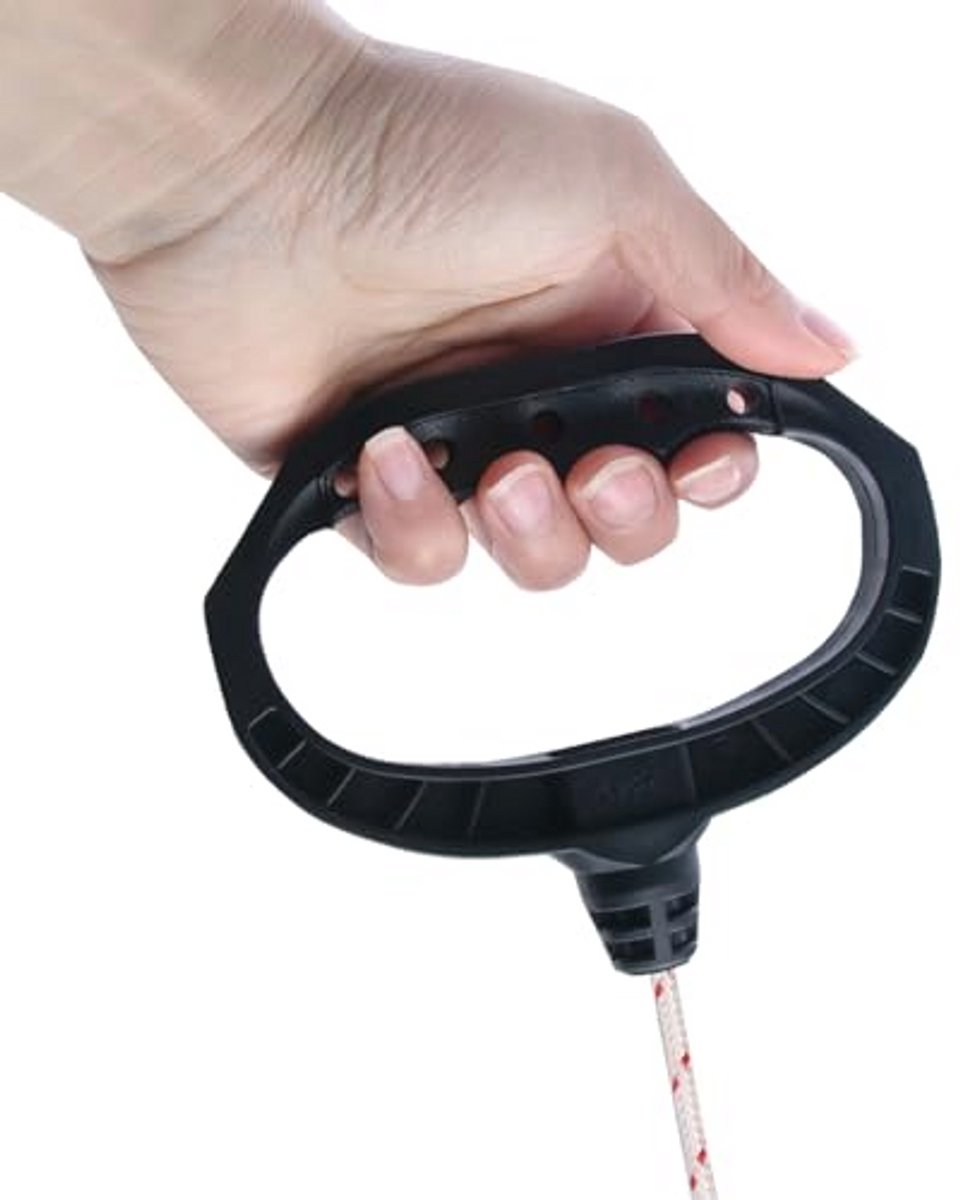 Trekstarter met trekkoord, trekgreep en startkabel voor benzinemotoren, generatoren, grasmaaiers, trimmers en sneeuwblazers