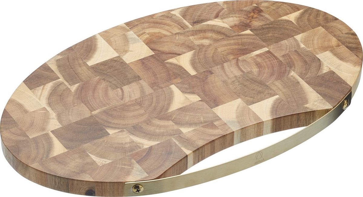 Artesa serveerplank van acaciahout Maat: 32 x 20,5 x 1,5 cm