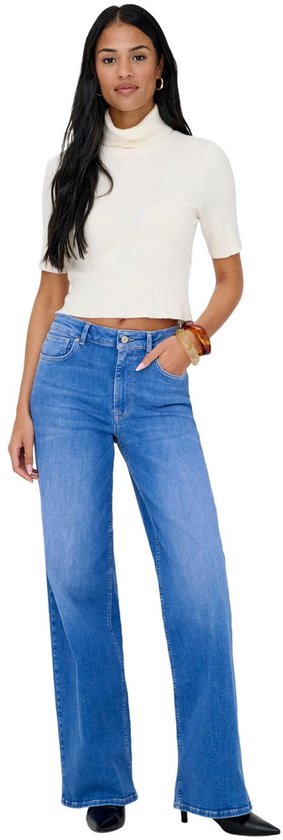 Onlmadison Blush Hw Wide DNM Rea570 Noos, Special Blue Grey Denim, M / 32L