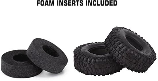 1,9 inch RC Banden Set voor 1/10 RC Crawler - Slijtvast, Duurzaam en Met Uitstekende Tractie — afbeelding 4