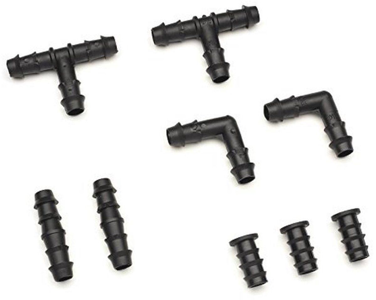 Spuitslangset 13 mm voor druppel- en sproeislangen