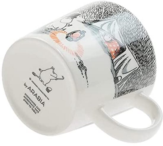 Moomin Porseleinen Mok Met Slaapmotief van moomin — afbeelding 3