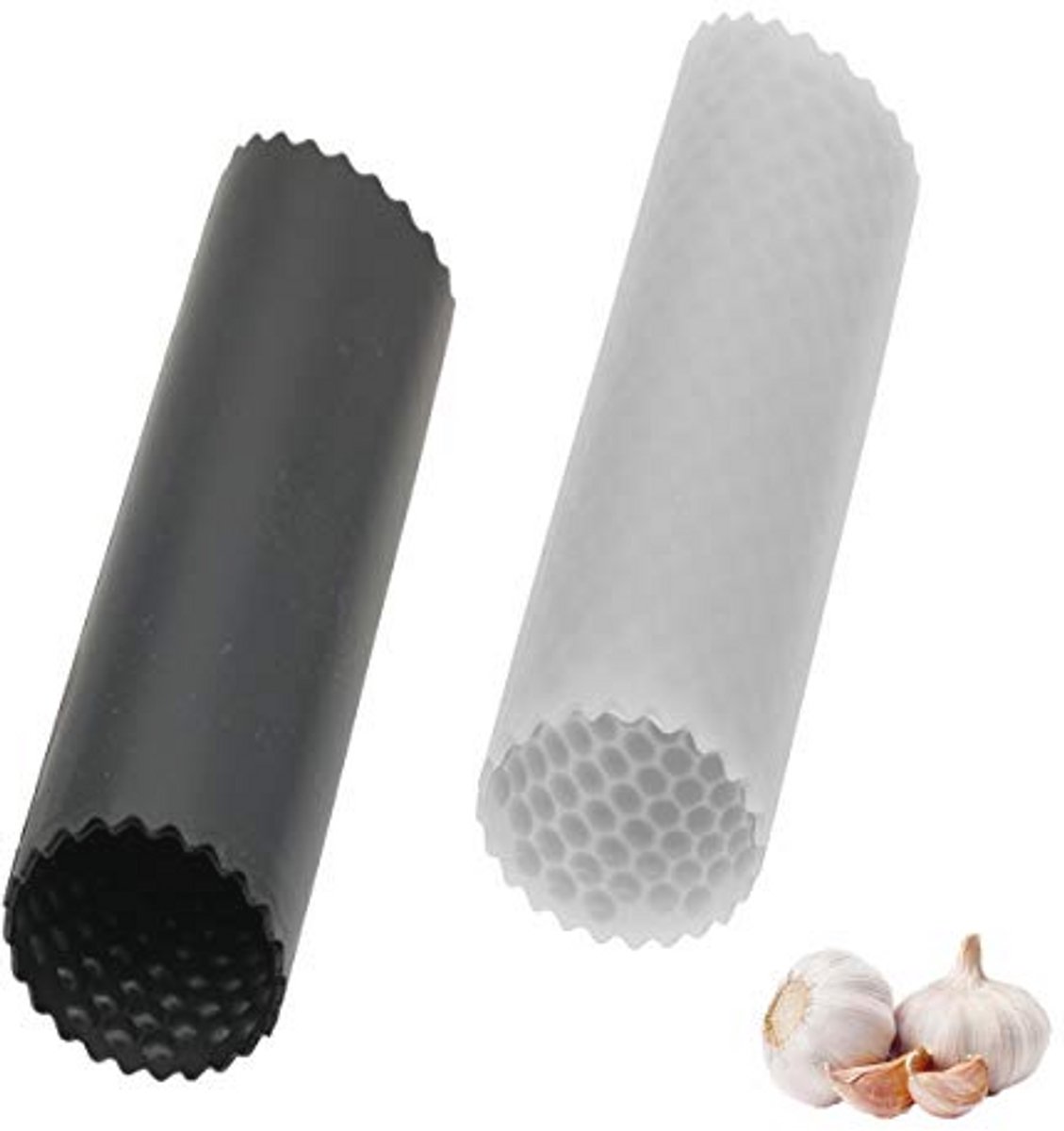 Siliconen Knoflook Dunschiller - 2 Stuks, Geurvrije Keuken Gadget