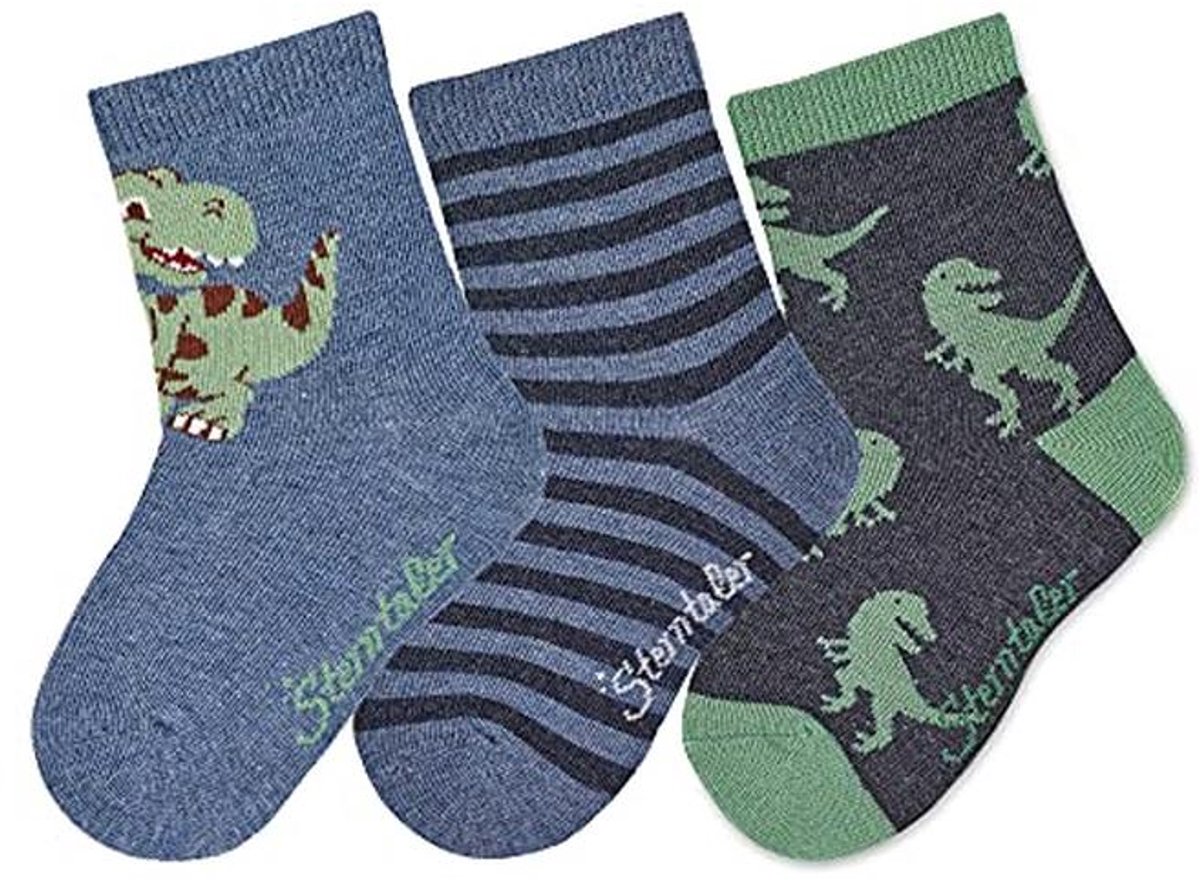 Dino Baby Jongens Sokken 3er-Pack