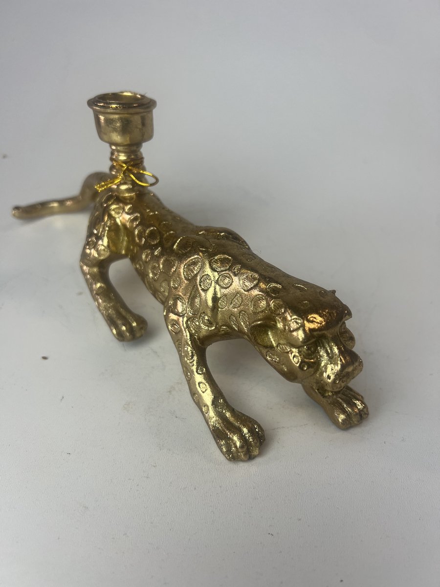 Gouden kandelaar panter