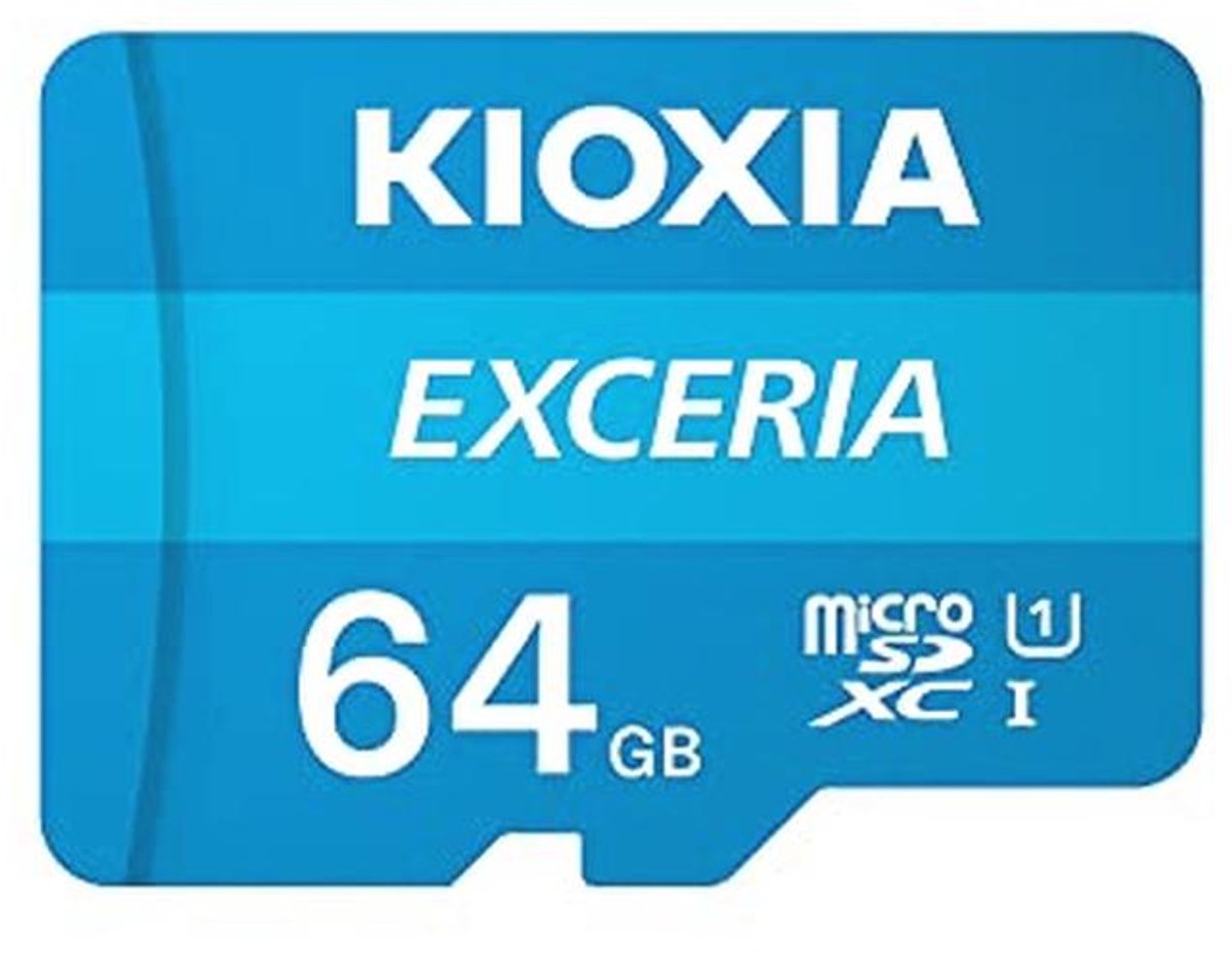 64GB microSD Geheugenkaart U1 Class 10 100MB/s - Full HD Video Opname
