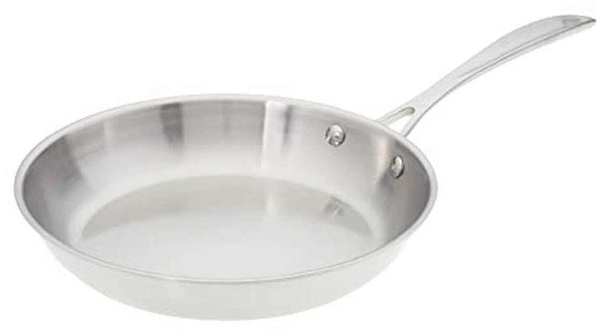 Premium roestvrijstalen 12 inch koekenpan