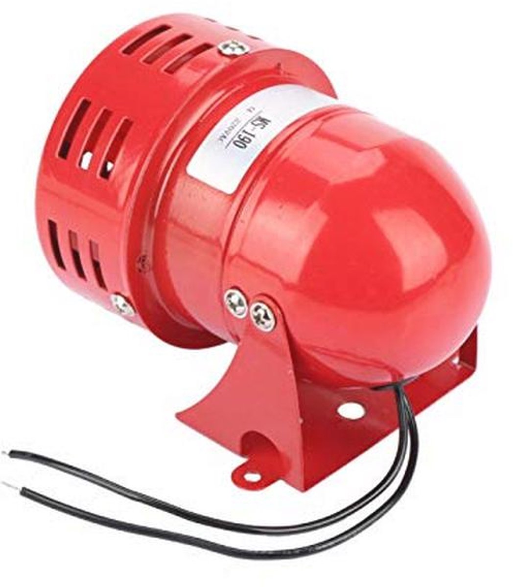 220V 120DB Mini Metalen Alarm Geluid | Elektrische Diefstalbeveiliging
