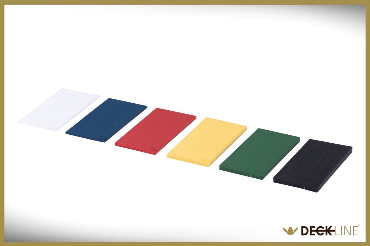 DECKLINE M40600 - Montage Wiggen Mix - Multicolor - 40x100 mm - 600 Stuks (1-6 mm)