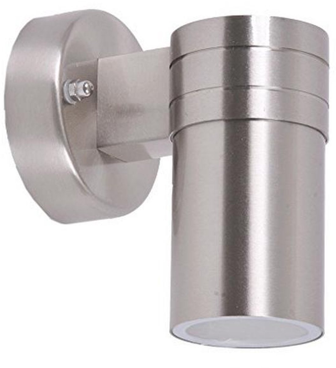 LED Buitenwandlamp Hanni - Roestvrij Staal met Energiebesparende LED-Technologie