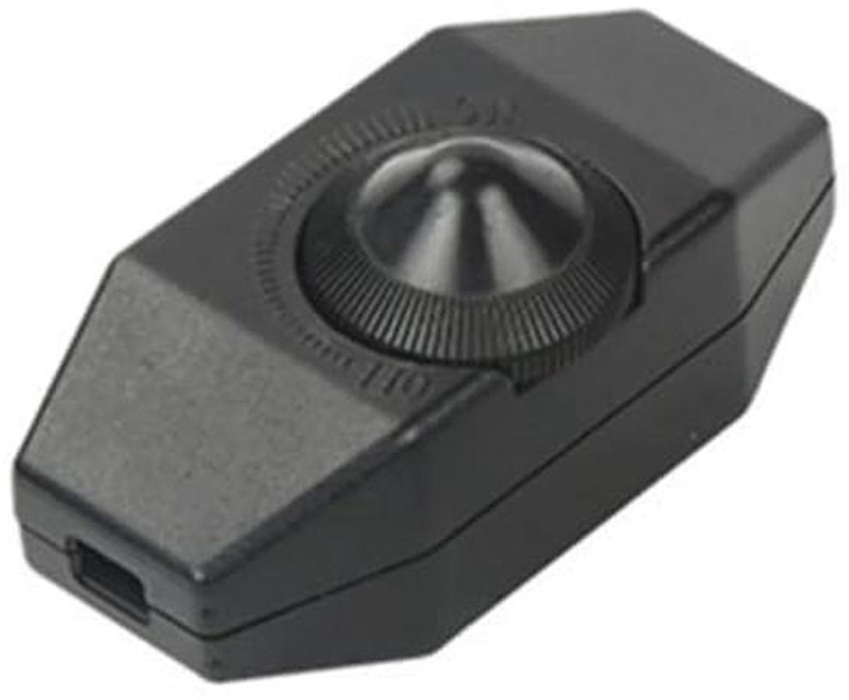 Traploze Led-dimmer met Aan-/uitschakelaar - Snoerdimmer voor 1-60 Watt