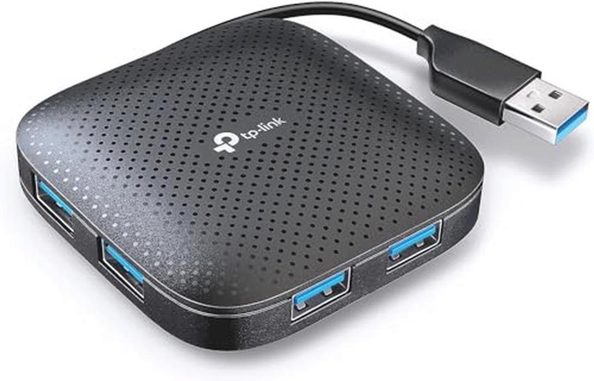 USB 3.0 4-Port Hub voor Snelle Dataoverdracht en Uitbreiding van USB-poorten