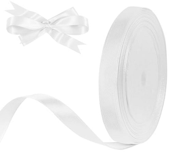 Jollybows 100 Pcs Mini Satin Ribbons 1 Inch Red Satin Ribbons