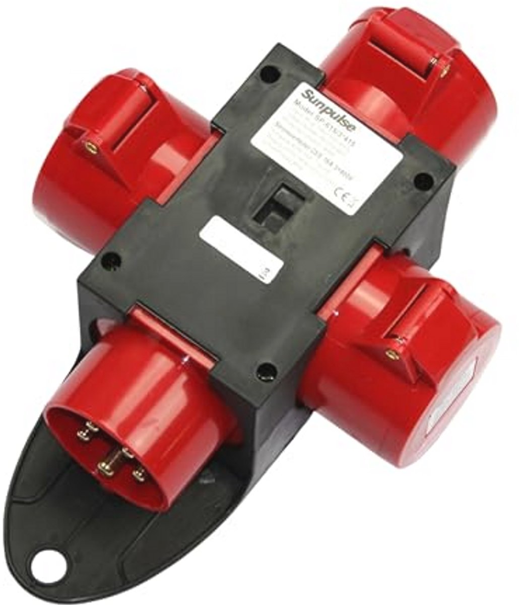 Bouwstroomverdeler 16A 3-fase 400V