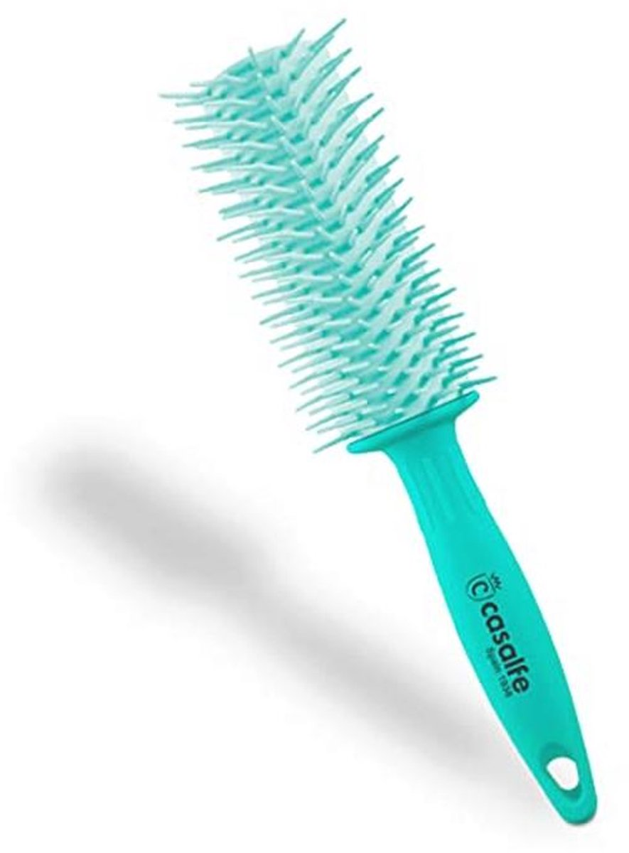 Anti-Pull Borstel voor Krullend en Rebel Haar met Flexibele Tandjes