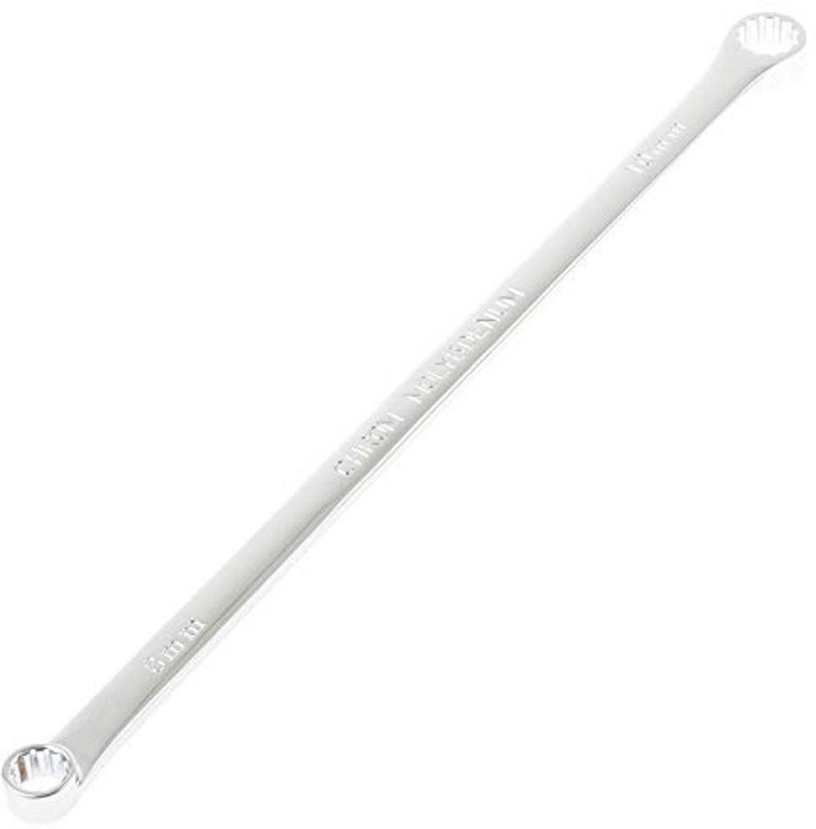 Extra lange dubbelring sleutels 8 x 10 mm voor professioneel gebruik