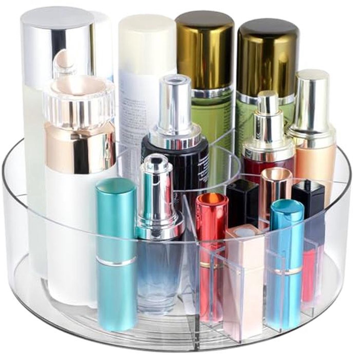 Make-up Organizer met 360° Rotatie - Grote Stabiliteit voor Cosmetica en Pennen