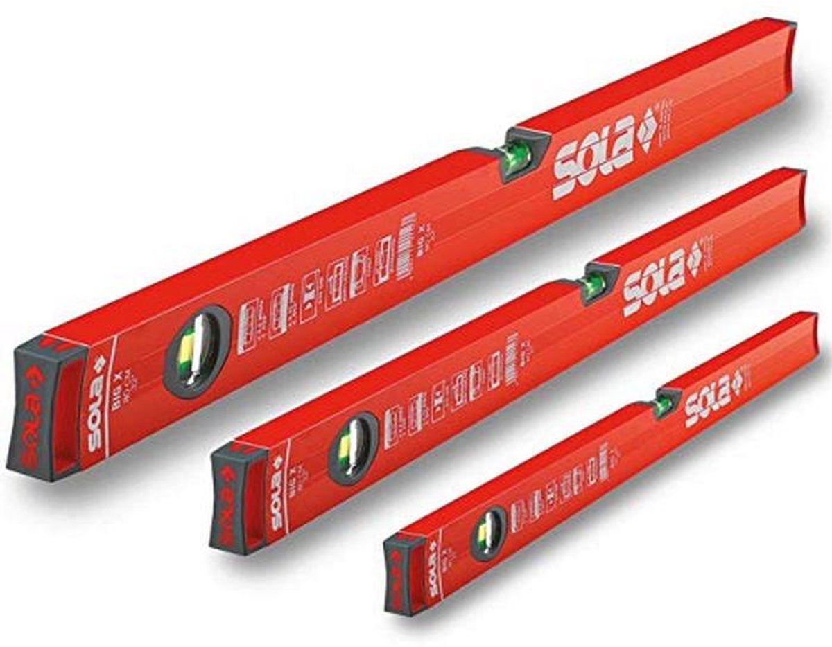 Aluminium Spirit Level Set 60/100/180 cm - Professioneel en Precisie Gereedschap
