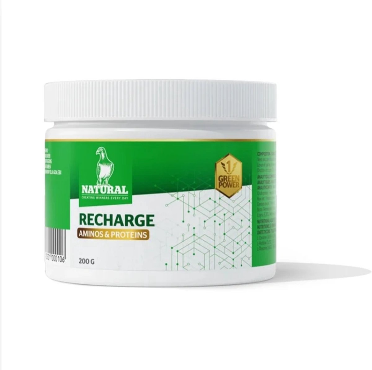 Green Power Recharge Premium protein boost 200g