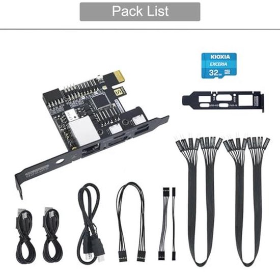 Mini Server Controller Mini Remote Control Server voor ATX-pc's en 2U-servers met NPU, LCD ...