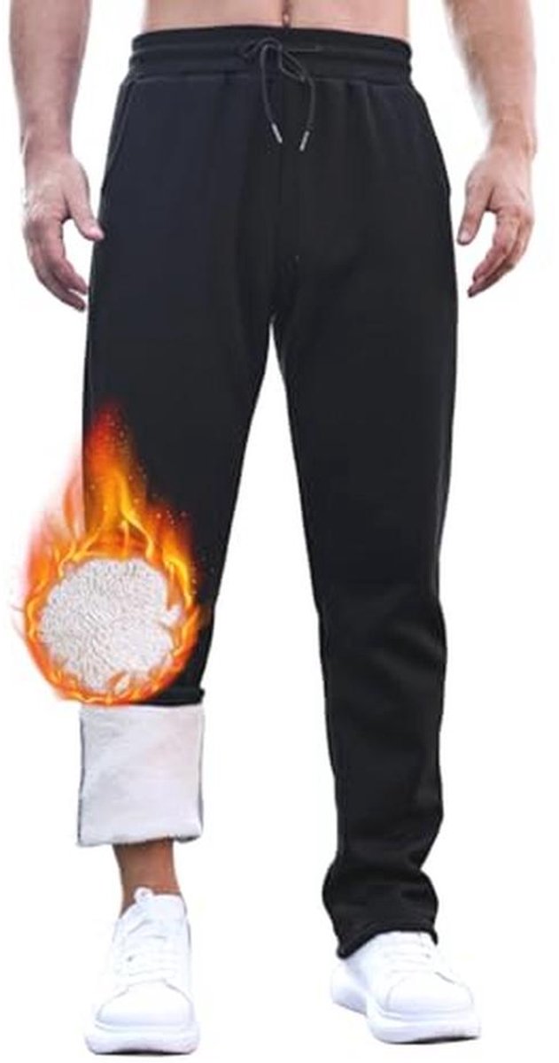 Warme en comfortabele joggingbroek voor heren met trekkoord en zakken