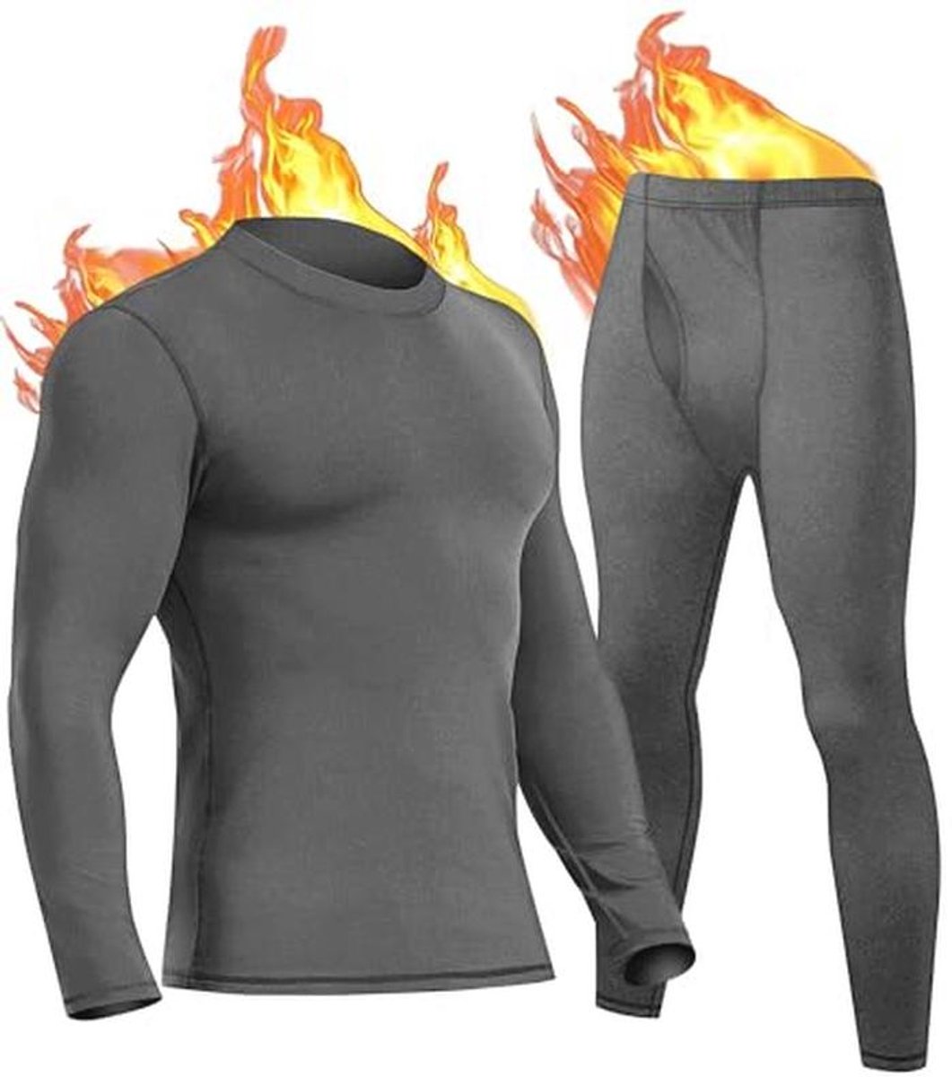 Heren thermokleding set – Extra warme onderkleding met lange mouwen voor extreme sporten, skiën en wandelen. Heren thermokleding set – Extra warme onderkleding met lange mouwen voor extreme sporten, skiën en wandelen.
