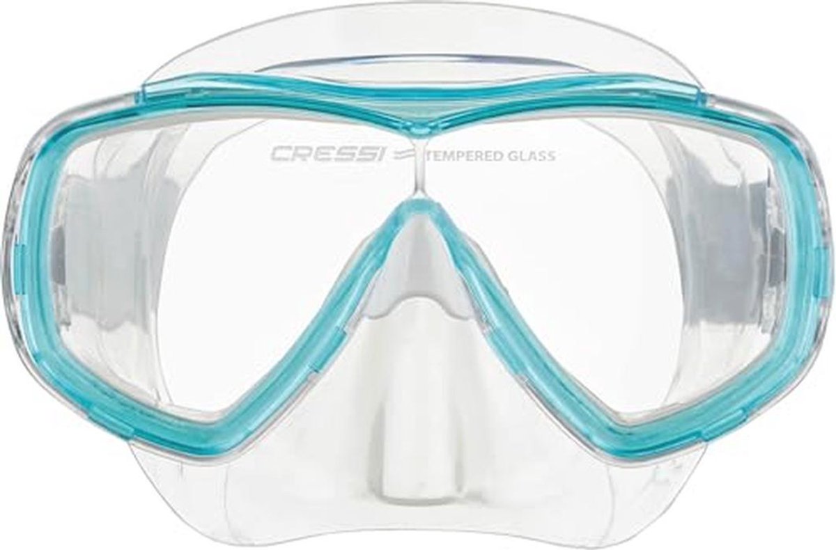 Verstelbare Strap Masker voor Kinderen in Helder/Aquamarijn