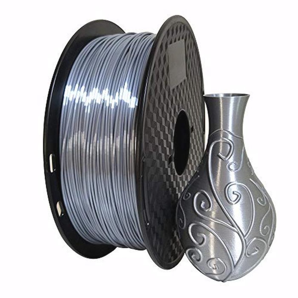Zijde PLA Filament 1.75mm 1KG voor 3D Printer - Metallic Glanzend 3D Printmateriaal