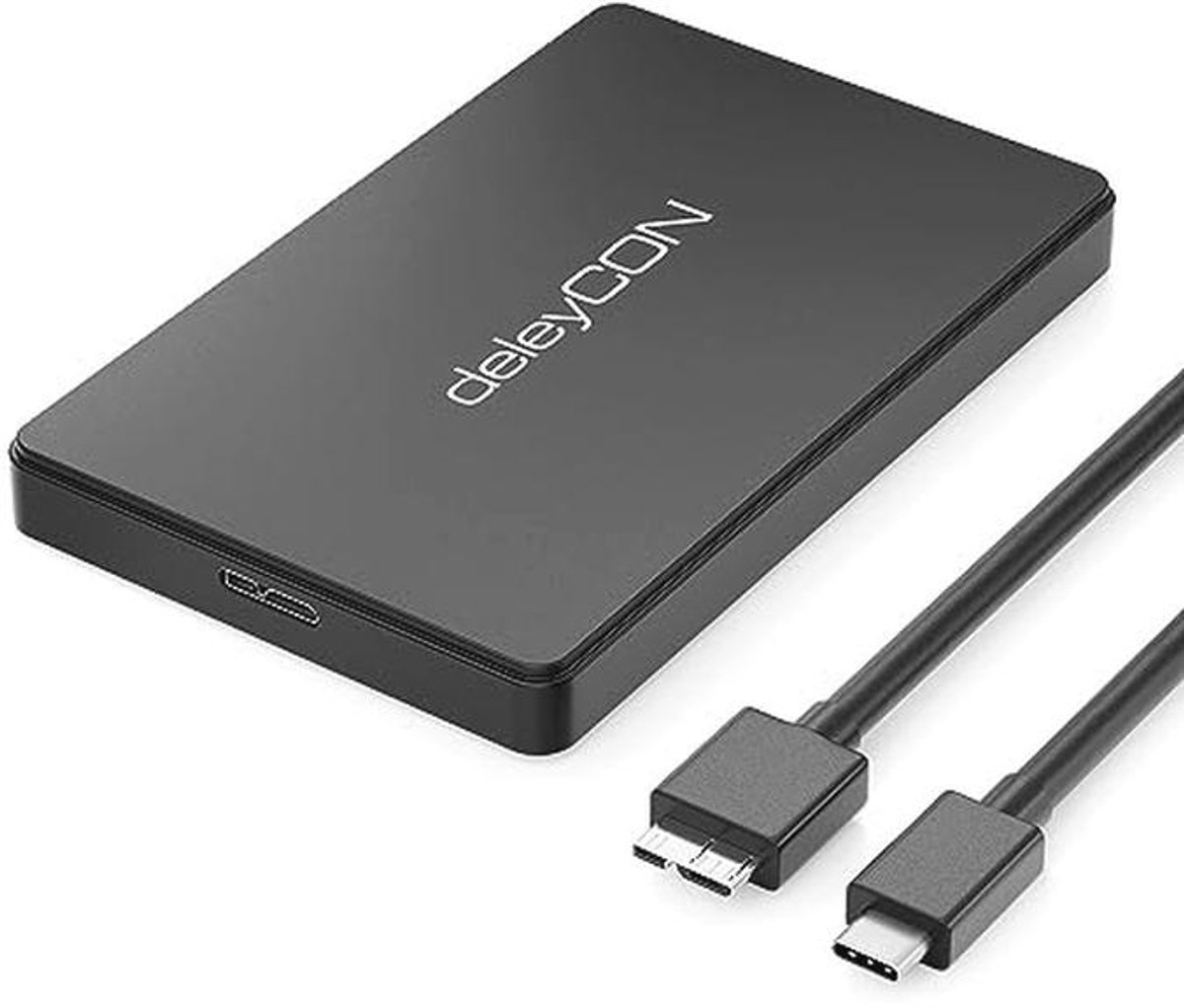 USB-C HDD Behuizing 2,5" - Externe HDD/SSD Behuizing met USB 3.1 Gen 1