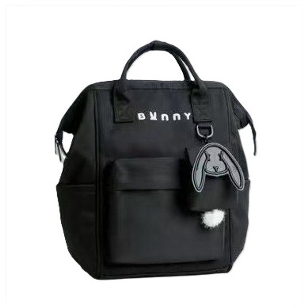 TK-S Handtas met rits, zwart, sportief, 16.4 inch laptop