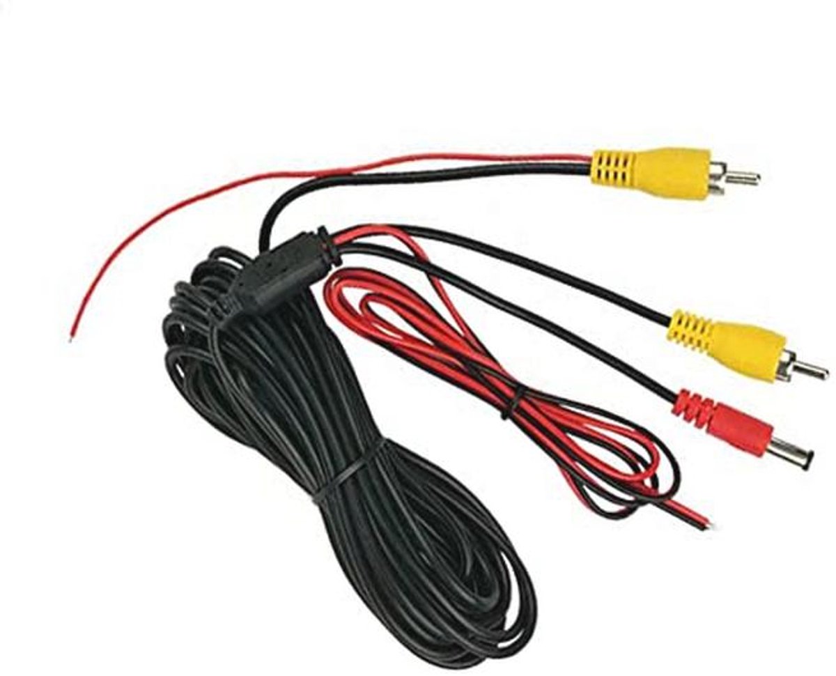 6m RCA Video Kabel voor Achteruitrijcamera en Auto Multimedia