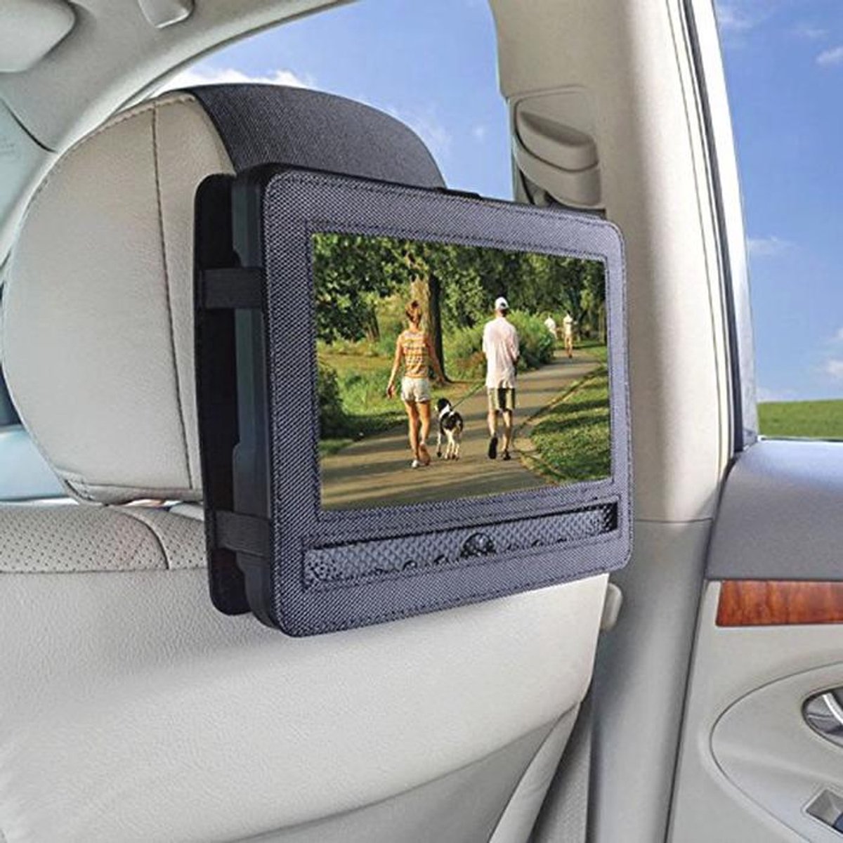 Hoofdsteun Mount Houder voor 7 Inch Draagbare DVD-speler