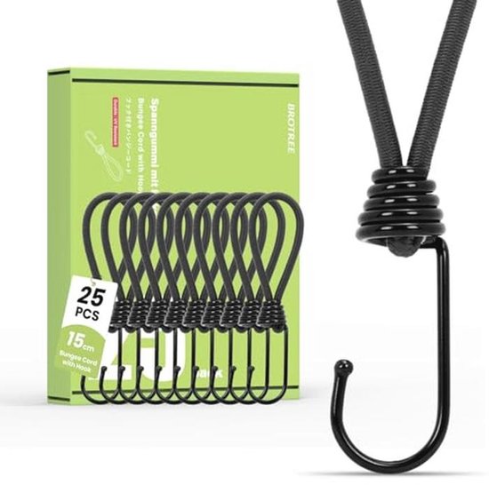 8 Stück 25cm Spanngummi mit Haken Gepäckspanner Elastisch Expander mit Haken Mini Gummi Spanngurte Gummi-Spannseil Kurz Planenspanner Gummispanner für Transportieren Verpacken Camping Zeltplane