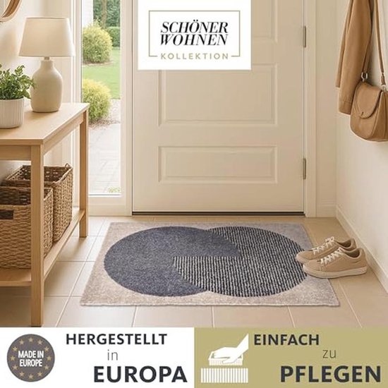 Droog/schoonloopmat Aqua Luxe - Taupe