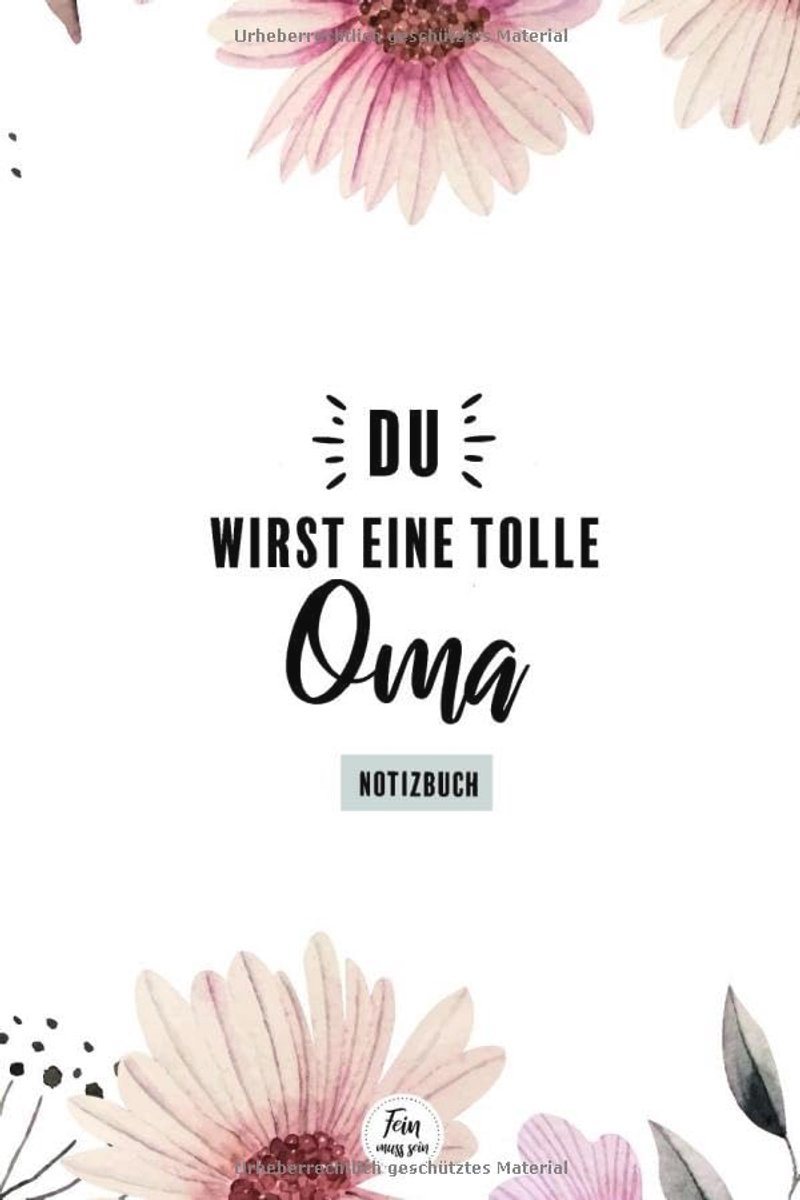 Notizbuch für werdende Großeltern - Geschenkidee zum Oma werden mit 120 punktierten Seiten