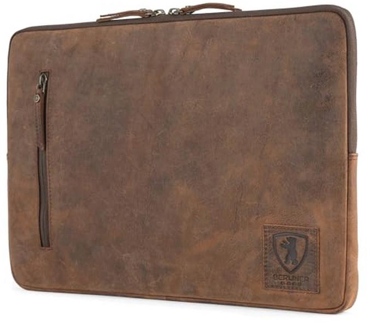 Vintage Leren Laptop Sleeve voor 13 Inch Notebooks