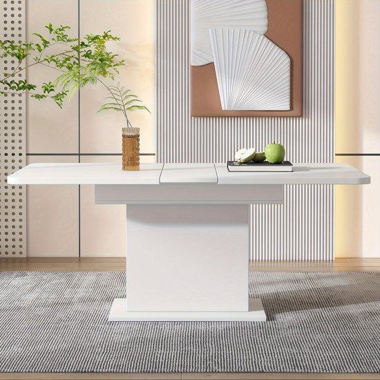 Eettafel Carriba - Meubelpanelen- Rechthoek - 160 cm - Maxfurn - Wiegers XL Eettafel Carriba - Meubelpanelen- Rechthoek - 160 cm - Maxfurn - Wiegers XL