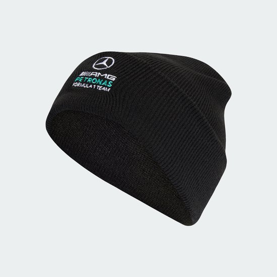 adidas Performance MERCEDES - AMG PETRONAS FORMULA 1 TEAM DNA BEANIE - Unisex - Zwart van Merkloos — afbeelding 5