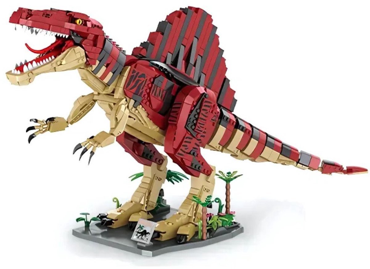 Spinosaurus Bouwset - Jurassic World Dinosaurussen Bouwpakket - 3D Puzzle Bouwblokken - Educatief Speelgoed - Compatibel met Lego bouwstenen - 2005 Stuks