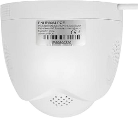 Dome Video Surveillance Camera 5MP Outdoor IP67 with Night Vision and Motion Detection van Merkloos — afbeelding 4