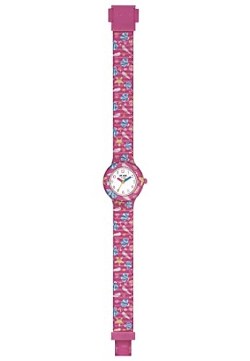 Kinderen Quartz Horloge met Veiligheidsknop - Casual Roze - 28 mm