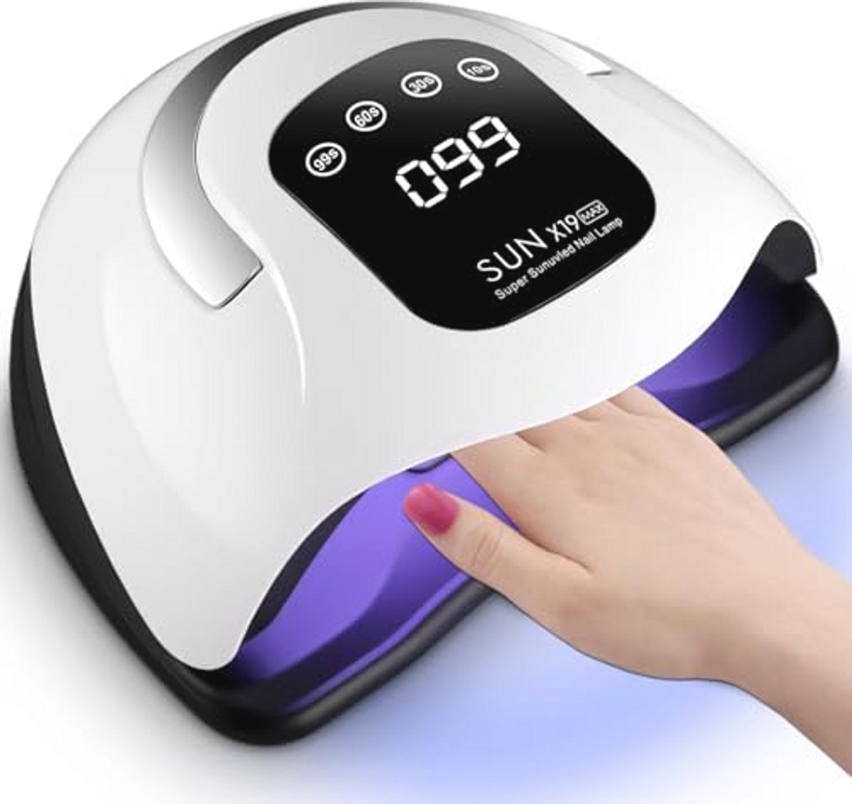 UV-lamp voor Gelnagels - 320W LED Nageldroger met Autosensor en Digitale Display