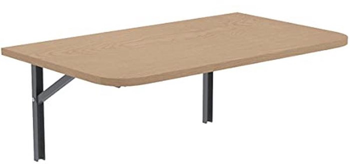 Opklapbare wandtafel 70cm x 50cm - Ruimtebesparend bureau voor keuken en thuiskantoor