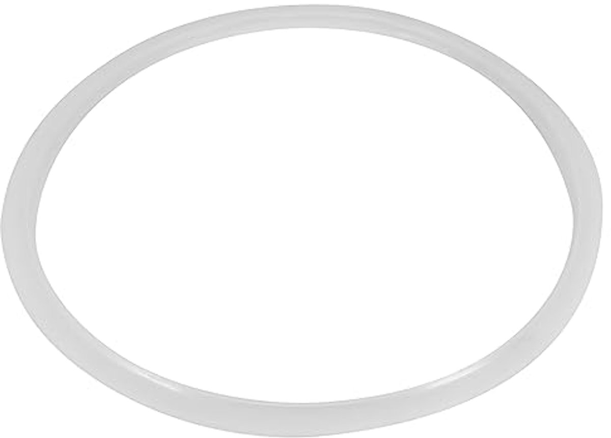 Afdichtingsdrukmouw Seb 8L Clipso Vervangende transparante siliconen pakking Afdichting van potten, pannen en pannen voor thuis Snelkookpan Keukengerei (Binnendiameter 24 cm)
