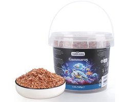 Voedsel voor Schildpadden en Huidige Voeding voor Terrapins - Natuurlijke Gedroogde Garnalen (160g / 1500ML)