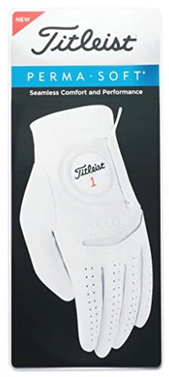 Perma Soft Golfhandschoen Heren Wit Linker