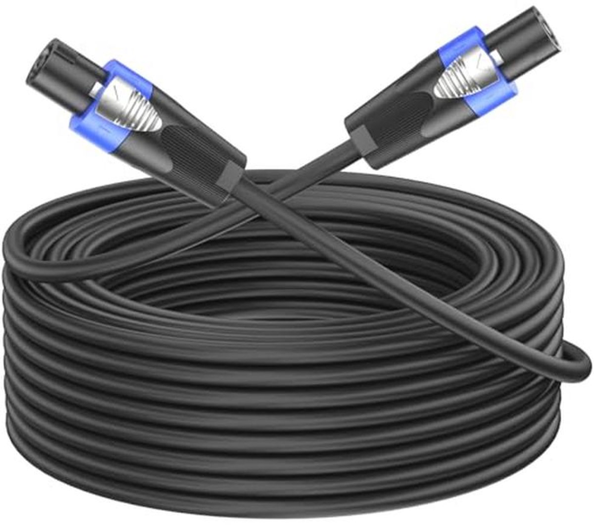 15M Speakon naar Speakon luidsprekerkabel 12 Guage voor audioversterkers en DJ/PA gebruik